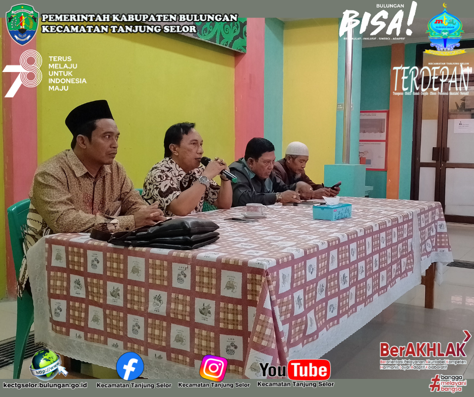 Rapat  Finalisasi Persiapan  Kafillah  Kecamatan Tanjung Selor 